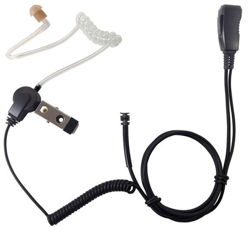 Pryme LMC-1AT-63 Surveillance Earpiece with In-Line Push to Talk Mic