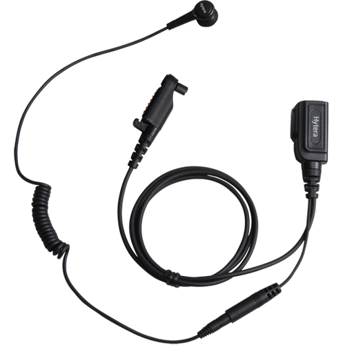 Hytera ESN14 Earbud with Detachable In-Line Push to Talk Mic