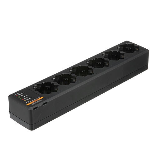 Motorola VAC-6066 Six Port Charging Tray for Motorola EVX-S24 series two way radios. 