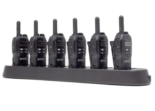 Advanced Wireless 106072 AWR-4000 Two Way Radio Bundle of Six 