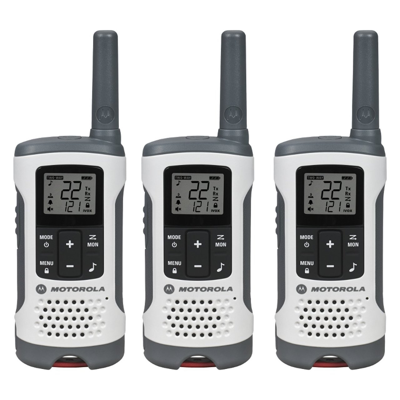 Motorola Talkabout T265 Rechargeable Two-Way Radio, 10 Pack - 4