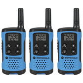 Motorola T100TP Talkabout Walkie Talkie Triple Pack