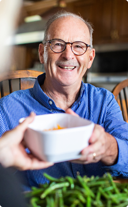 Smiling Elderly Man