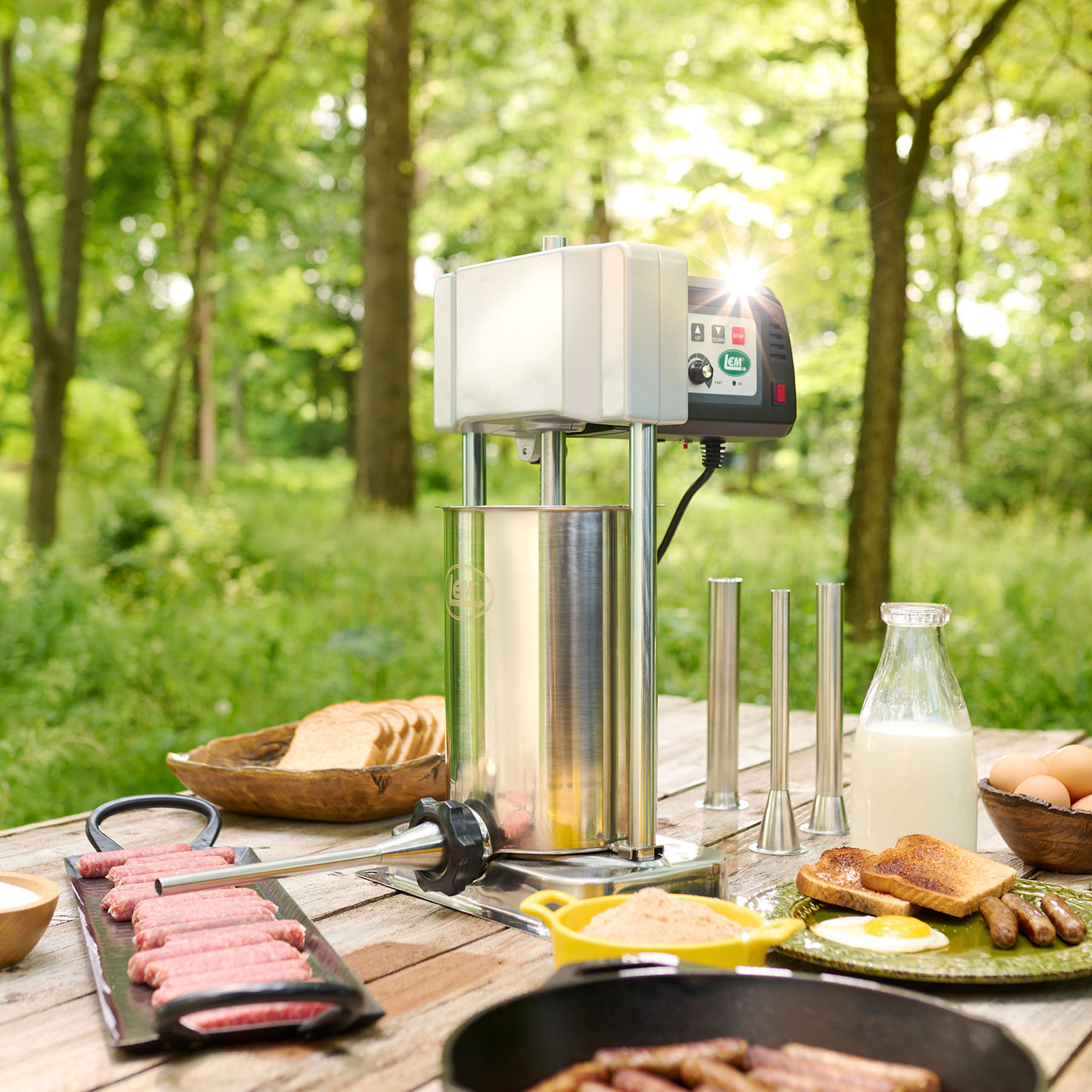 BigBite® 10 lb. Motorized Sausage Stuffer