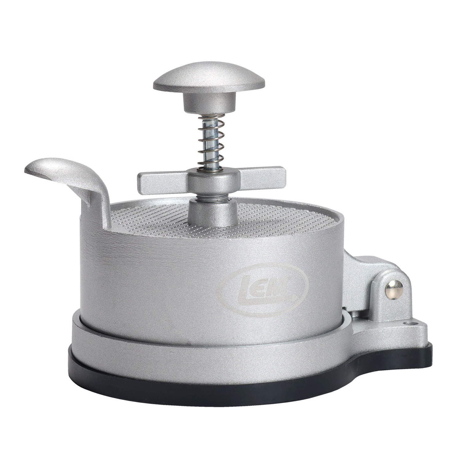 Spring-Loaded Burger Press
