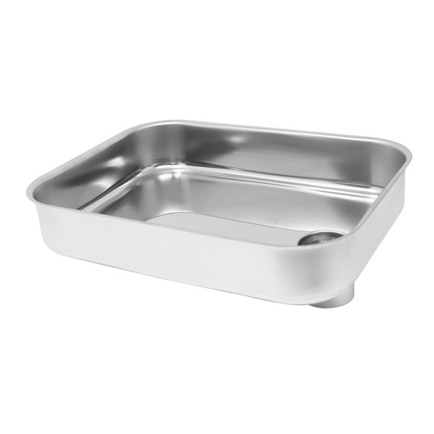 Stainless Steel Meat Pan for # 12 BigBite Grinder # 780
