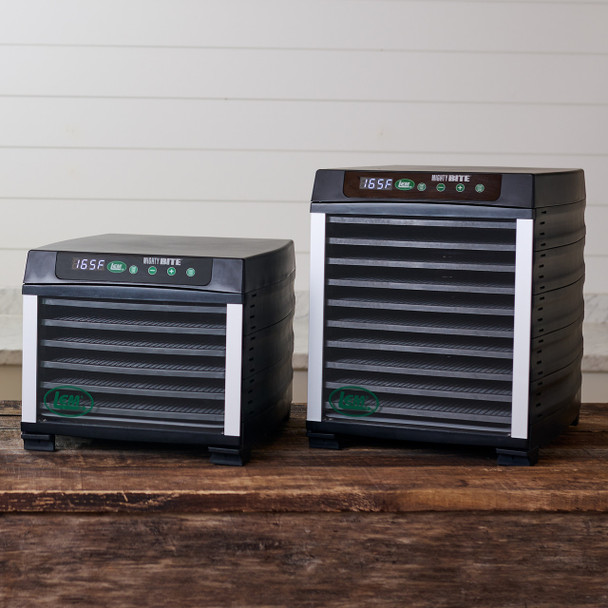 MightyBite® 6-Tray Dehydrator Lifestyle With MightyBite® 10-Tray Dehydrator