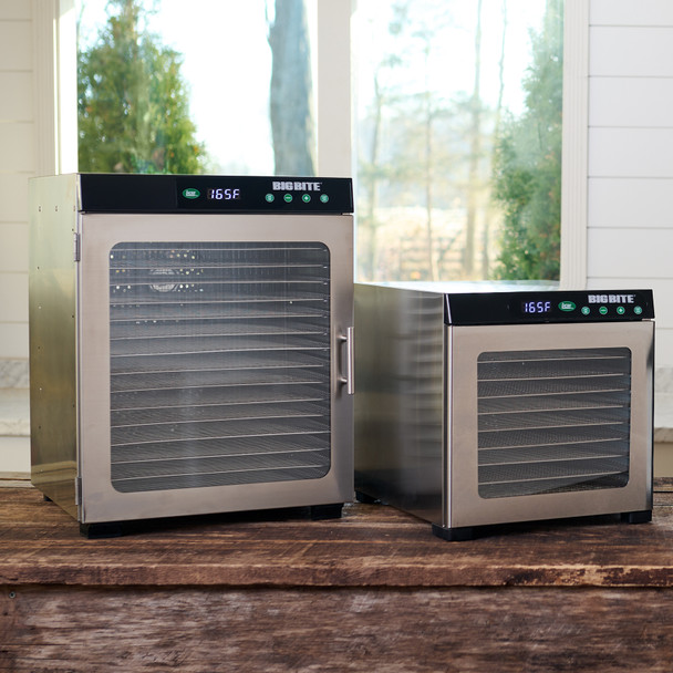 BigBite® 10-Tray Dehydrator with BigBite® 16-Tray Dehydrator