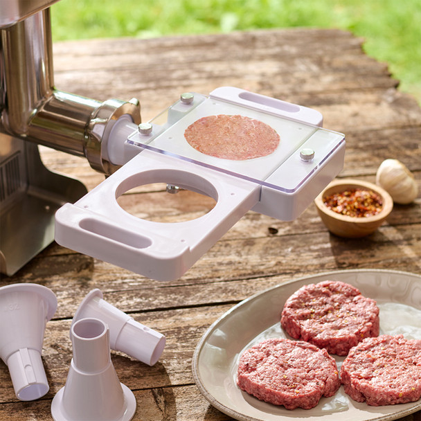 BigBite® Patty Maker Attachment Set for Meat Grinders