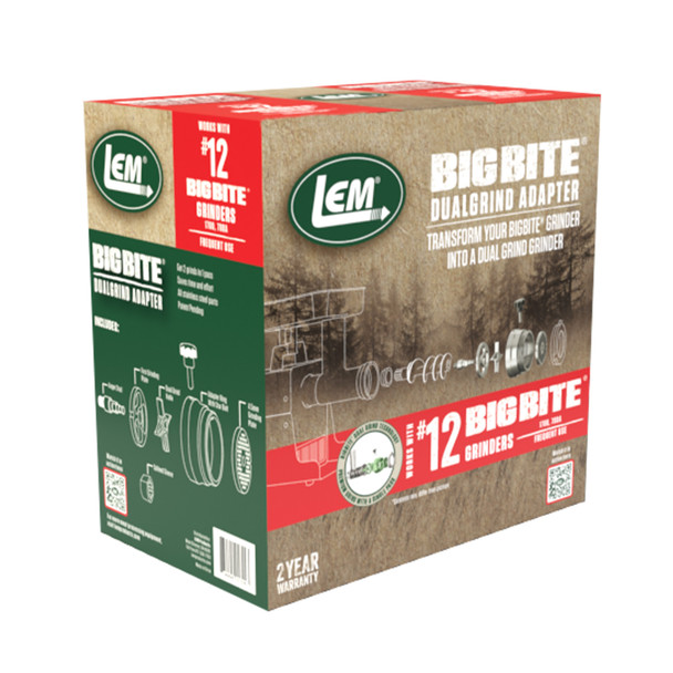 #12 BigBite® DualGrind Kit Adapter Packaging