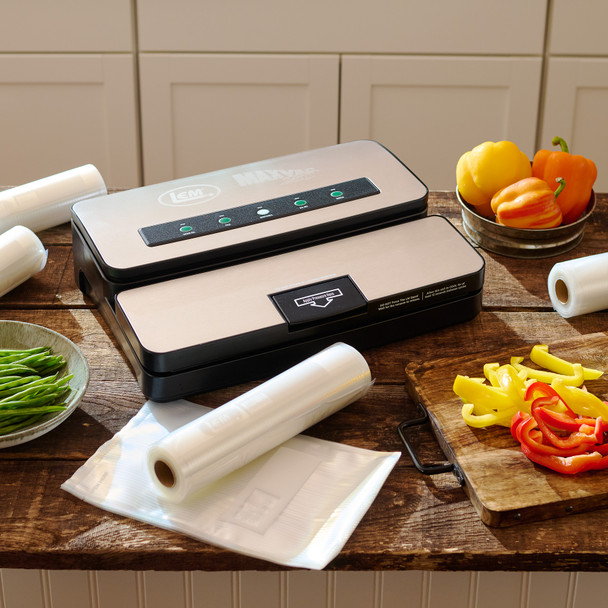 MaxVac® 250 Vacuum With Vacuum Sealer Bags & Rolls