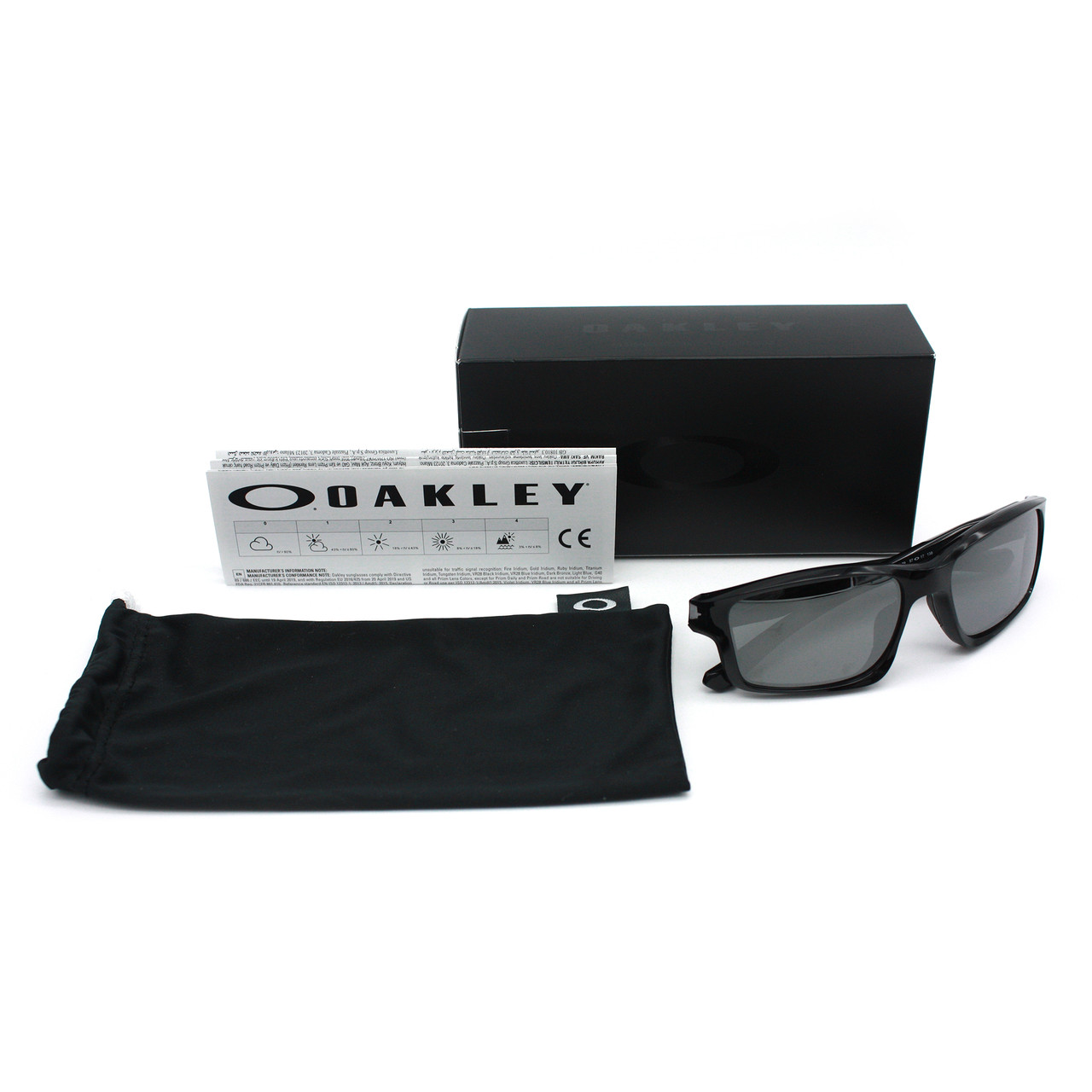 oakley black iridium polarized