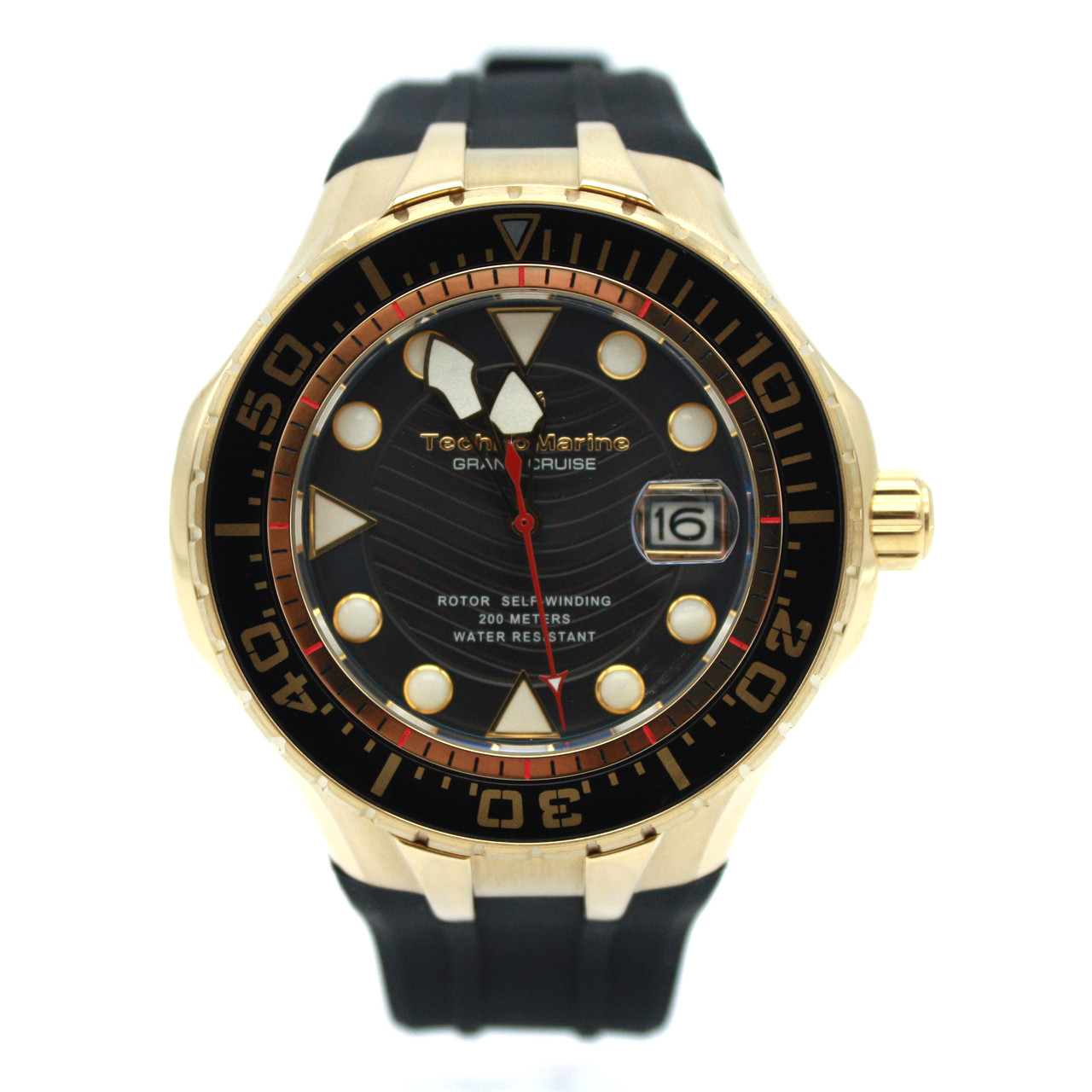 Technomarine Grand Cruise Automatic Black Dial Men's Watch TM-118086