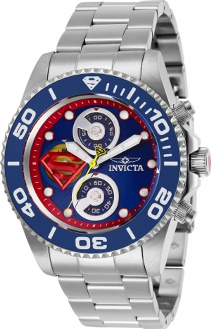 Invicta Men's 29062 DC Comics Quartz Chronograph Blue Dial Watch