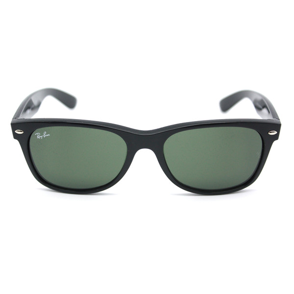 Ray-Ban New Wayfarer Black 55mm Sunglasses RB2132 901L 55-18
