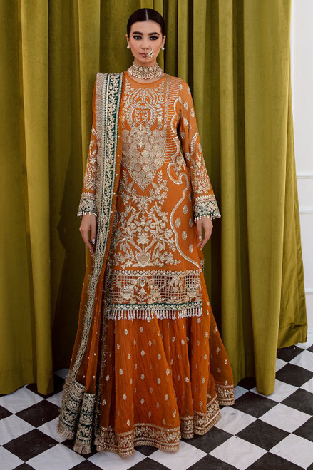 Imrozia design Chiffon 2XLarge 3pc Suit KSS-135