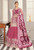 Pink Formal Wear V-neck 3pc 2XLarge 49" Sharara Gharara Skp1603-2