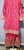 Pink Formal Wear V-neck 3pc 2XLarge 49" Sharara Gharara Skp1603-2