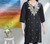 Black Saya Designer Party Wear Linen Embroidered Kurti KDK49