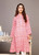 Pink Chinyere Designer Party Wear Lawn Kurti  KDK58