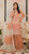 Peachy Pink Chiffon Formal Wear 3pc XLarge 47" Sharara Skp1858-2