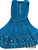 Wedding Wear Teal Chikankari 58 7XLarge Gown CK-Teal