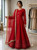 Wedding Wear Red Chikankari Gown JC25-Red