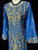 Elegant Formal Party Wear 3pc Suit Fully Embroidered With Chiffon Dupatta 1004