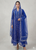Wedding Wear Pearls Work 3pc Gown PHG102