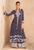 Purple Vamika Floral Embroidered Rayon 3pc Suit VAM4