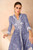 Steel Blue Vamika Floral Embroidered Rayon 3pc Suit VAM5