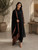 Luxury Pret Black Embroidered 3pc Gown GNAZ2