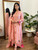 Sheesha Silk 3pc Embroidered Kaftan SK8