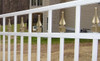 Quad Finials - installed on panel, cost per each panel additional