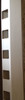 Vinyl White Rail 2" x 3-1/2" x 8ft (94") long, Routed with picket holes 1-1/2 sq. on both sides 