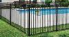 3 Rail Aluminum Pool Code Fence 4-1/2 Tall x 6ft