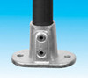 6 ft Line Post 1-5/8" with Hardware, (1 required every 10 feet spacing).