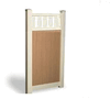 Cedar 2Tone Privacy Gate 6 ft x 4 ft Wide with Hardware. Buy 2 End Posts for each Gate.