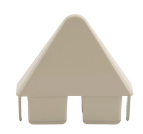 Vinyl Tan Picket Cap Sharp 7/8 x 3"