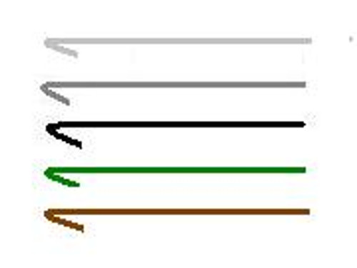 Fence Ties Aluminum - Color Coated - Chain Link Fence Parts Fence Ties Aluminum - Color Coated - Chain Link Fence Parts