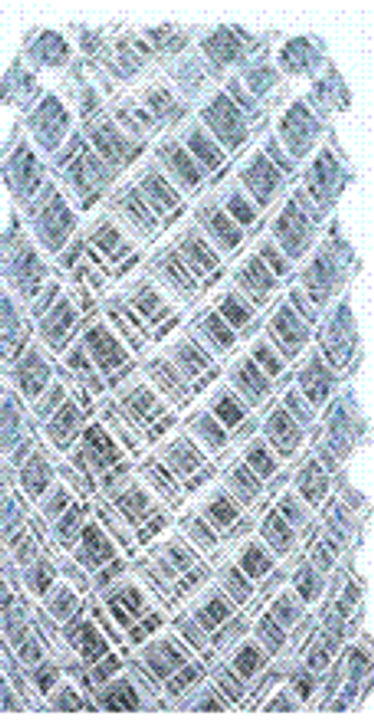 Galvanized Heavy Commercial 2" x 9 Ga x 6 ft High , Mesh 50 ft Roll Chain Link Fence