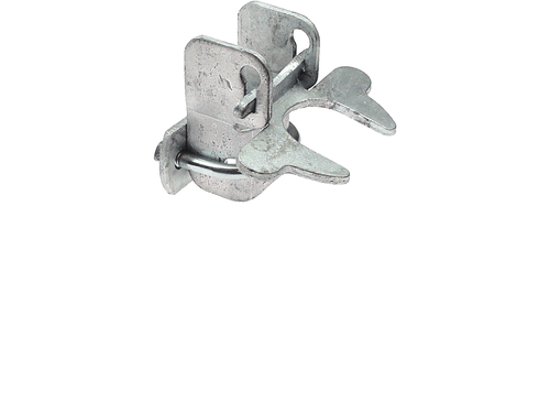 Kennel Gate Latch, 1-3/8" Galvanized Steel Kennel Gate Latch, 1-3/8" Galvanized Steel
