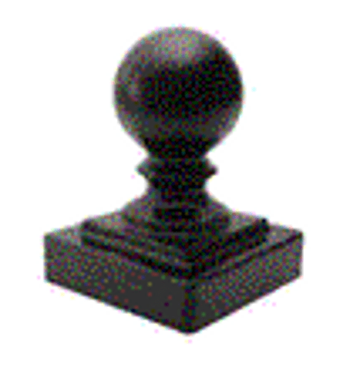 Palace Ball Cap, Aluminum Fence Post Palace Ball Cap, Aluminum Fence Post