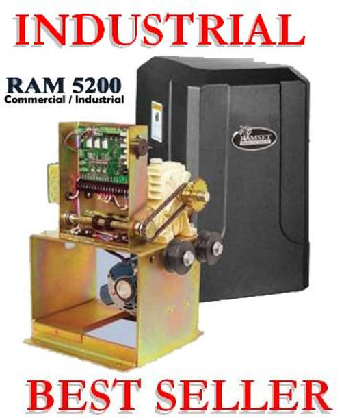 Industrial Sliding Roll Gate Opener, Ramset 5200 Heavy Commercial & Industrial for Heavy use and larger gates over 20 ft opening Industrial Sliding Roll Gate Opener, Ramset 5200 Heavy Commercial & Industrial for Heavy use and larger gates over 20 ft opening
