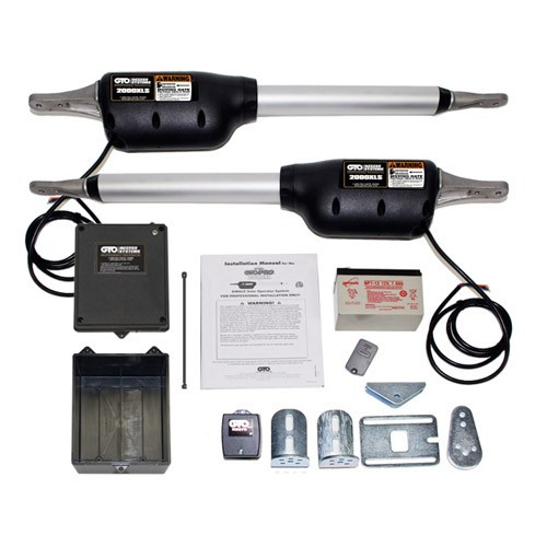 Electric Gate Opener for Double Swing Gates SW-2002XLS DIY- No welder or electrician required Electric Gate Opener for Double Swing Gates SW-2002XLS DIY- No welder or electrician required