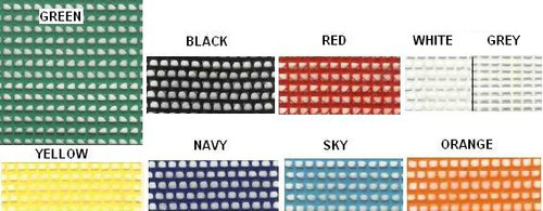 Tennis Court Windscreens - 9ft and 10 ft(9'8") high x 60 ft long - 80% Block Vinyl Coated Mesh Finished Tennis Court Windscreens - 9ft and 10 ft(9'8") high x 60 ft long - 80% Block Vinyl Coated Mesh Finished