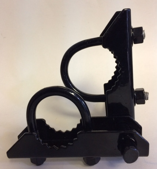 Black Fence Gate Hinge 180 Degree Chain link gate. Buy 2 for Single and 4 for Double gate.