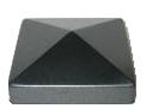 Black Vinyl Cap 3" Square