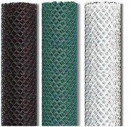 Tennis Fence Chain link Wire ONLY - Chain link 1-3/4" x 9 ga x 10 ft High & 12 ft High, 30 ft Roll