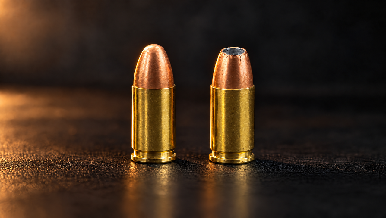 FMJ vs. Hollow Point: When to Use Each and Why It Matters